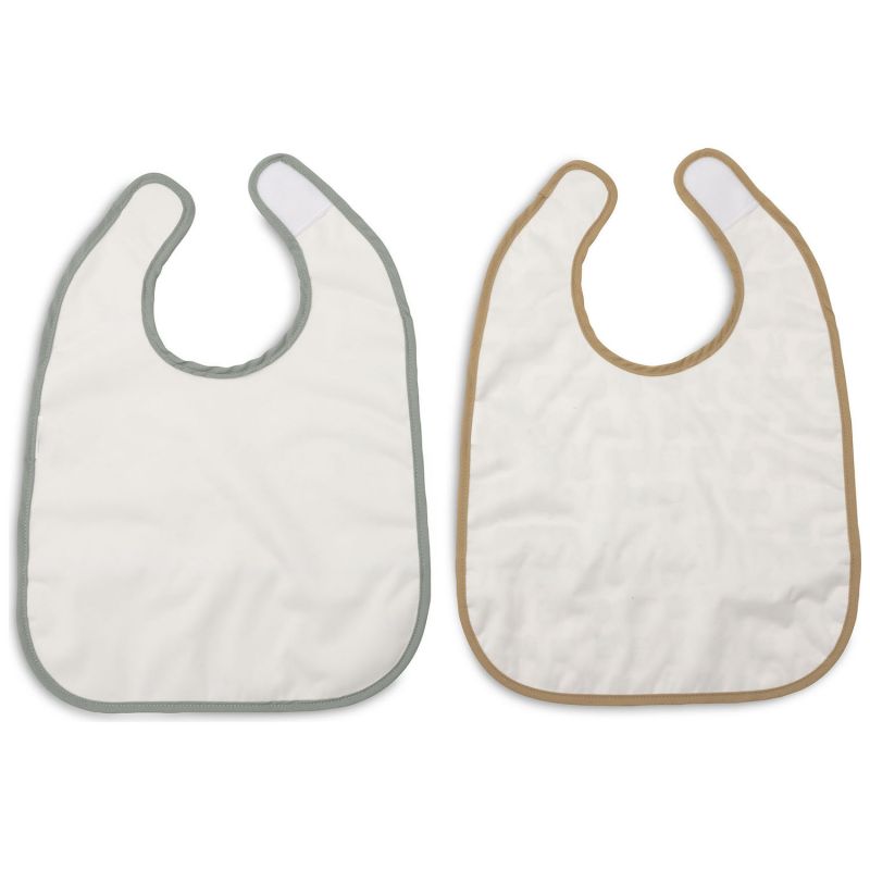 Lot de 2 bavoirs plastifiés Jollies