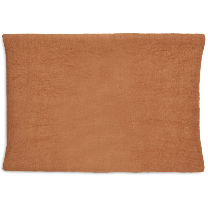 Housse de matelas à langer en éponge  Caramel / Biscuit