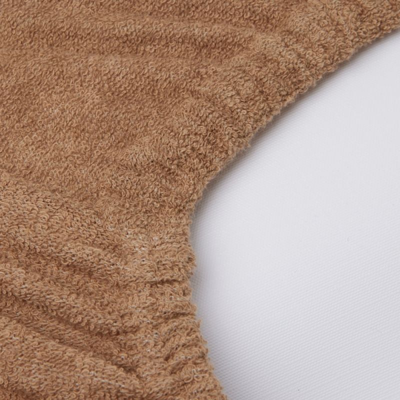 Housse de matelas à langer en éponge  Caramel / Biscuit