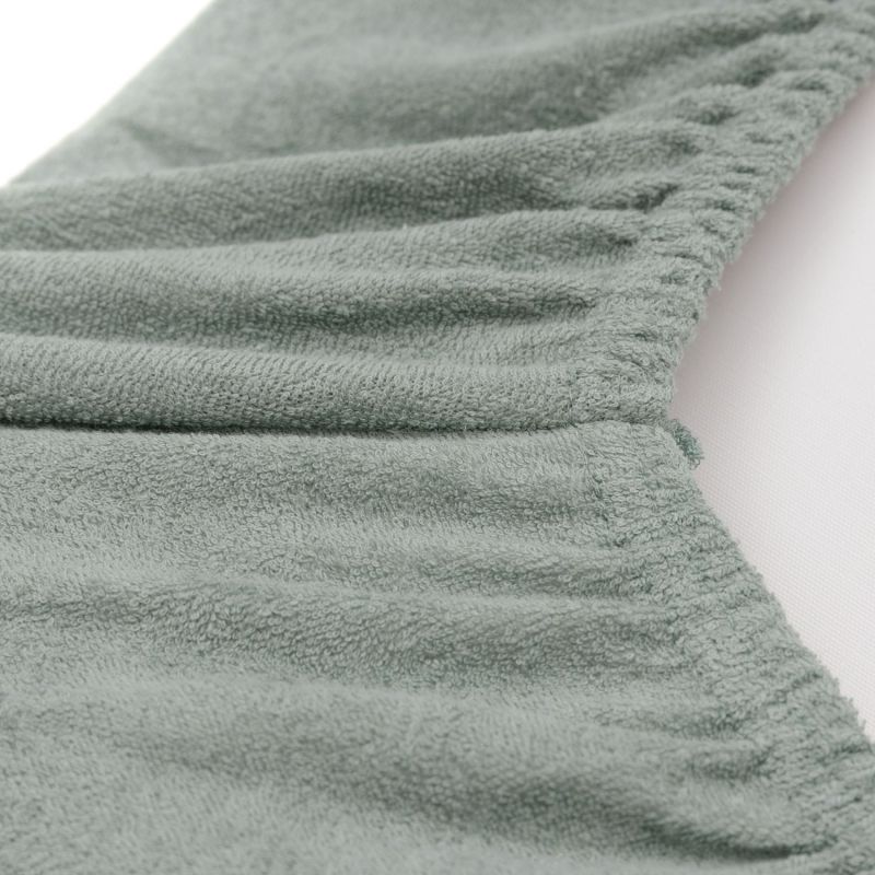 Housse de matelas à langer en éponge  Sea Green-Ivory