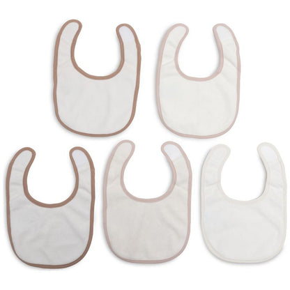 Lot de 5 bavoirs imperméables Soft plumes