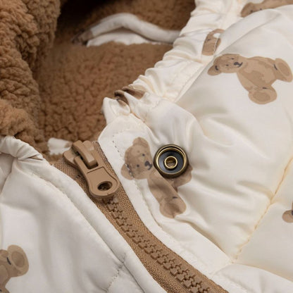 Nid d'ange passe sangle Puffed Mini Teddy